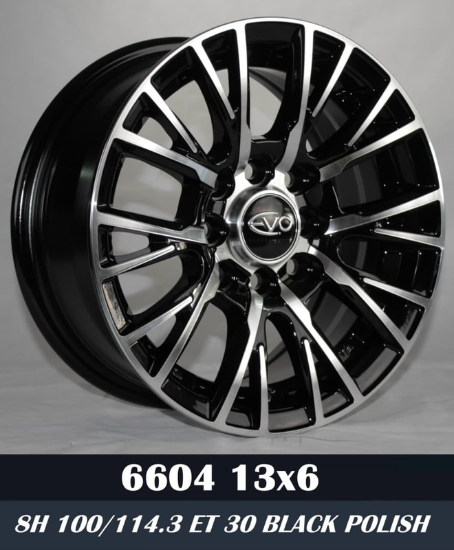 Mags 13 inch 6 wide 8 holes silver 