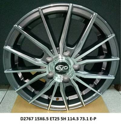 Mags 15 inch 6.5 wide 5 holes silver
