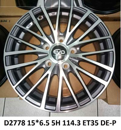 Mags 15 inch 6.5 wide 5 holes silver